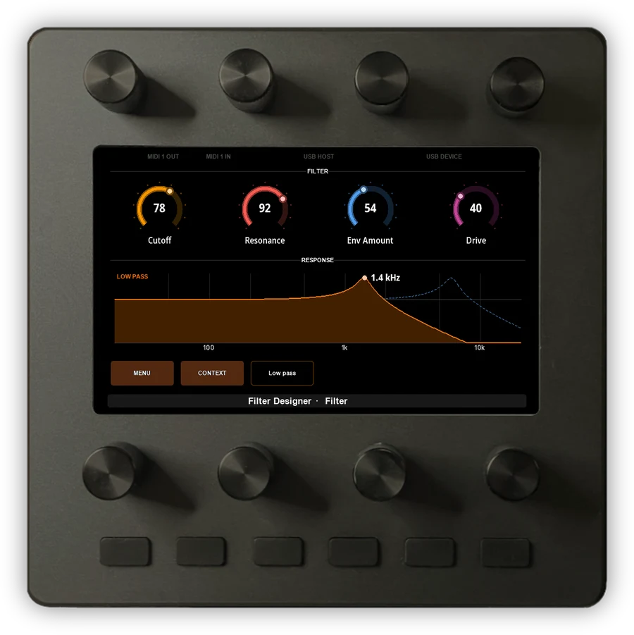 Electra One Mini MIDI controller
