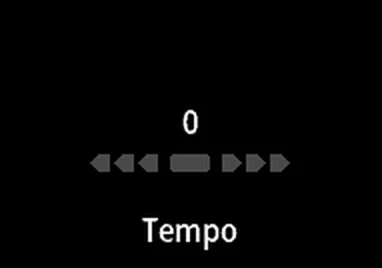 arrows either side of a centre, for an endless encoder